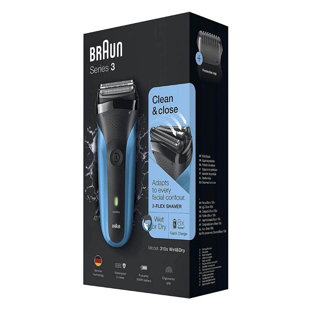 Braun Series 3 Clean & Close Shaver - BT310 